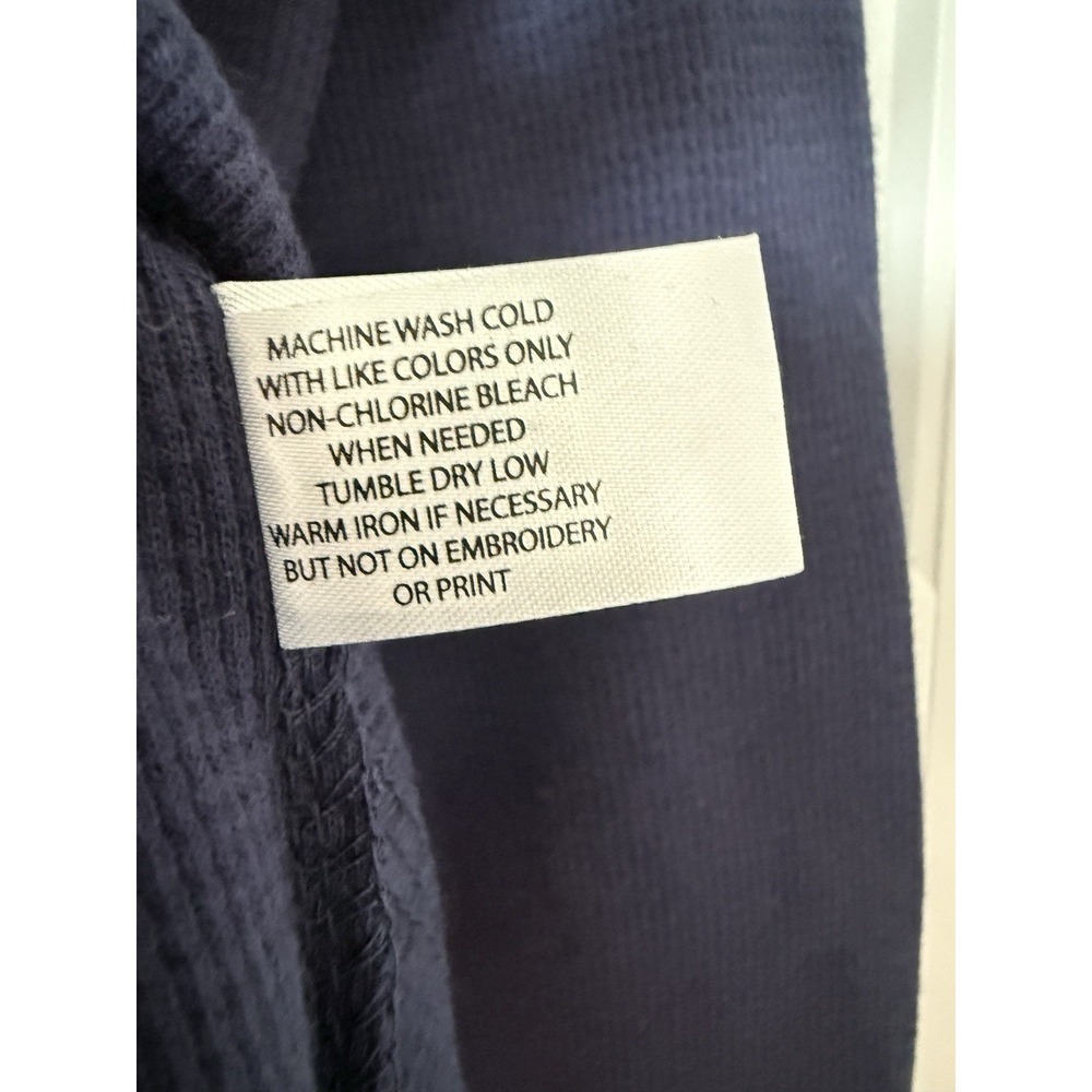 U.S.Polo Association Men's Navy Long Sleeve Classic Thermal Shirt Size XL NWT - Picture 5 of 8